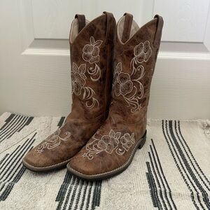 Girls Shyanne Little Lassy Floral Boots